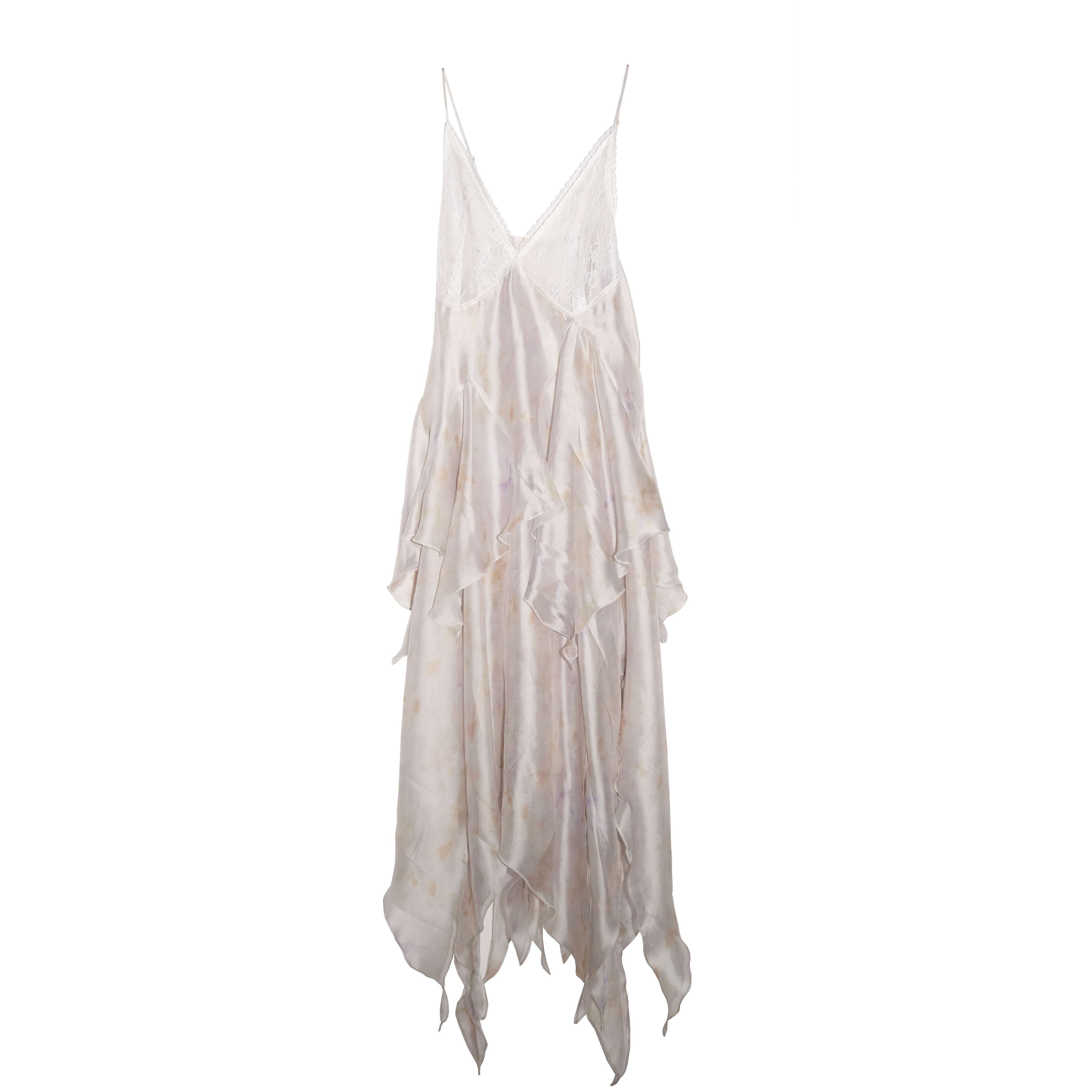 モード系ファッション エアリーシルエット シフォンレースドレス　パーティードレス