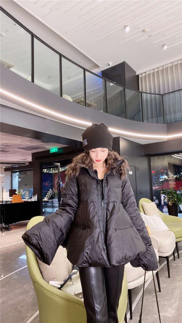 モード系ファッション オーバーサイズダウンパフジャケット