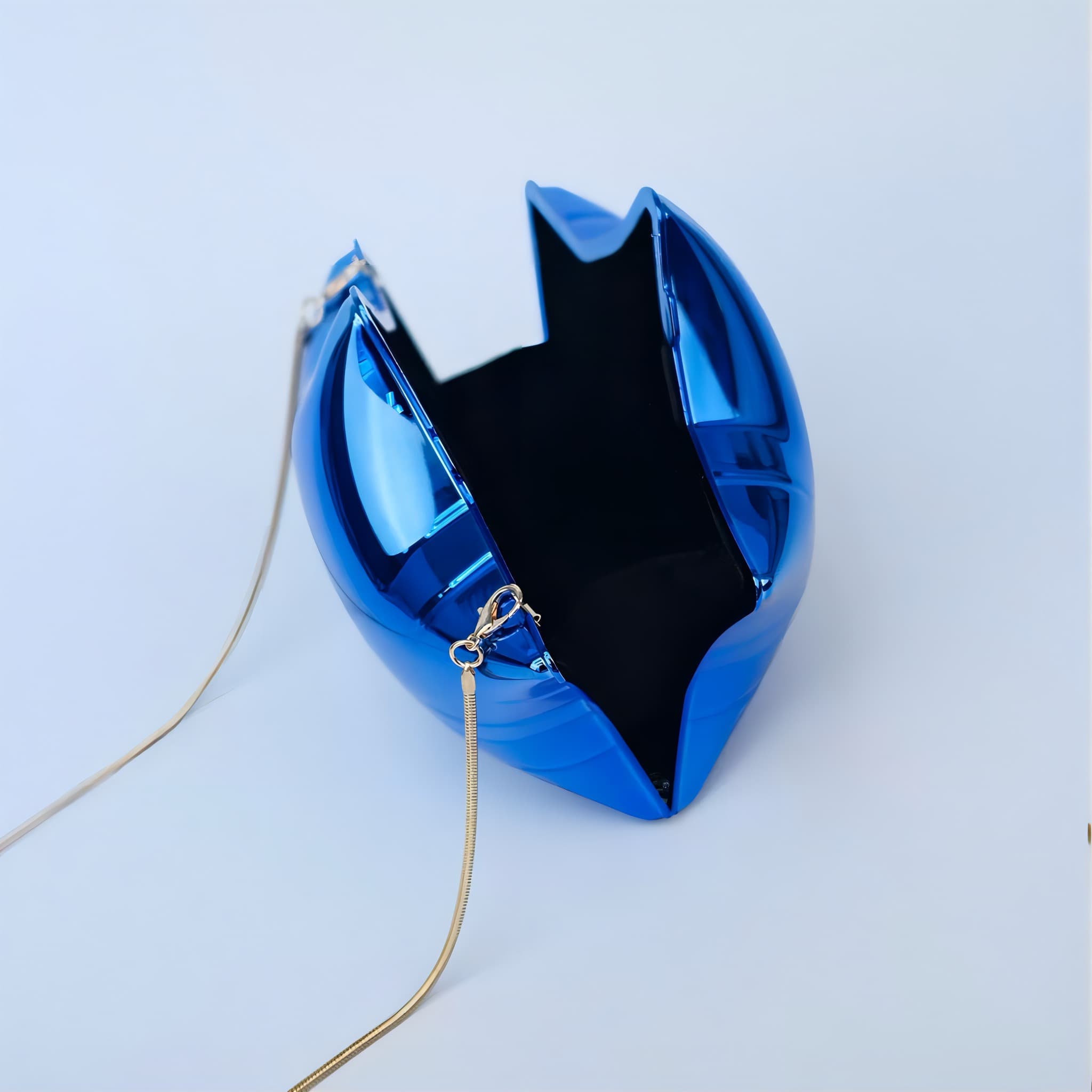 モード系ファッション スターシャインメタリックミニバッグ