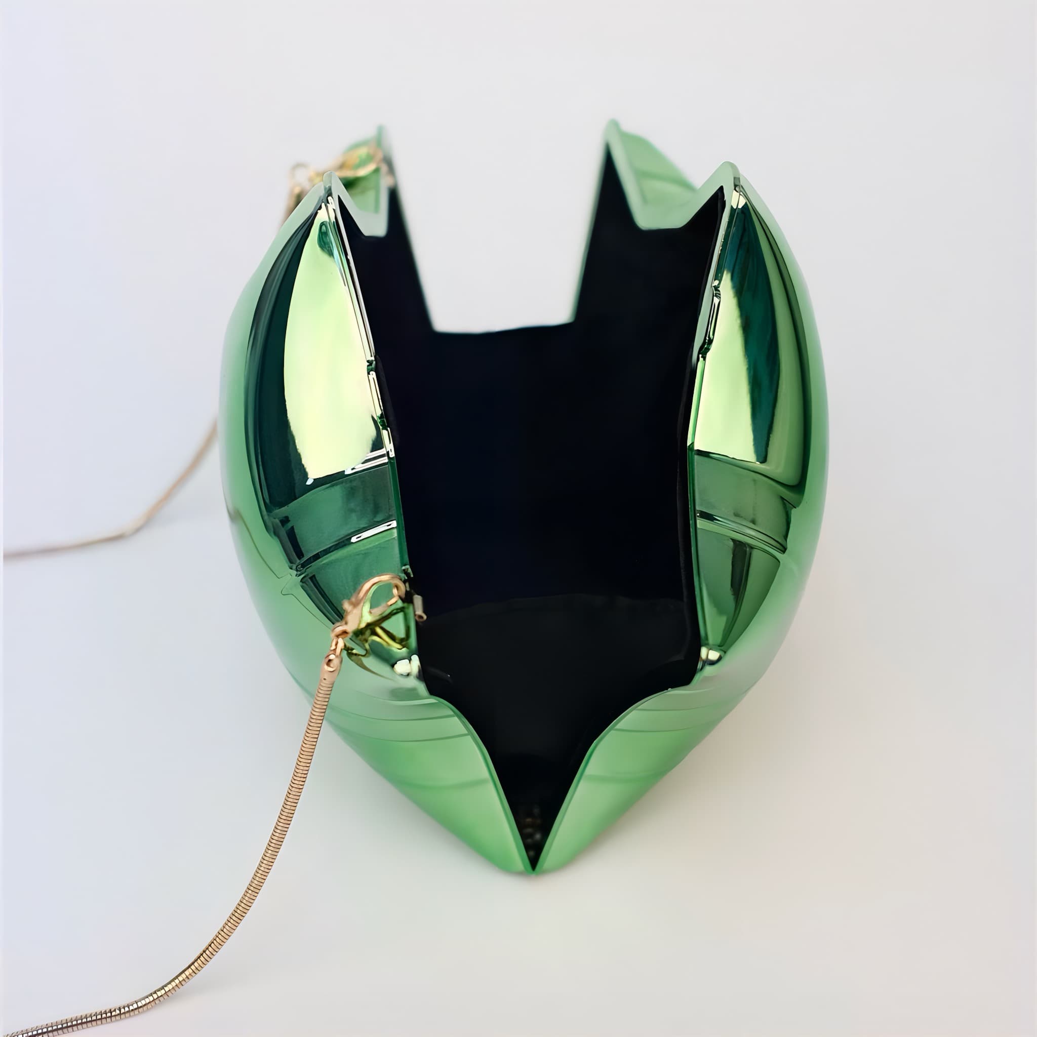 モード系ファッション スターシャインメタリックミニバッグ