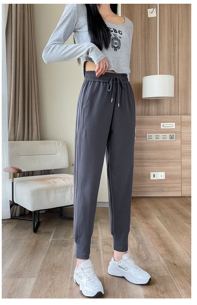 モード系ファッションイージースウェットパンツ