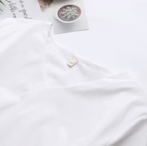 モード系ファッションウエストシャーリング フレアシャツ