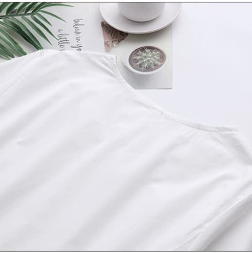 モード系ファッションウエストシャーリング フレアシャツ