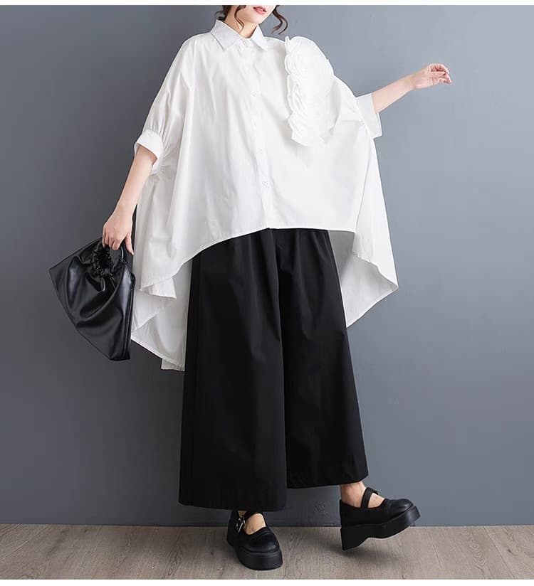 モード系ファッション アバンギャルド オーバーサイズシャツ