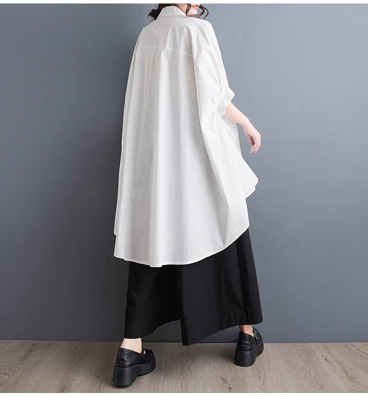 モード系ファッション アバンギャルド オーバーサイズシャツ