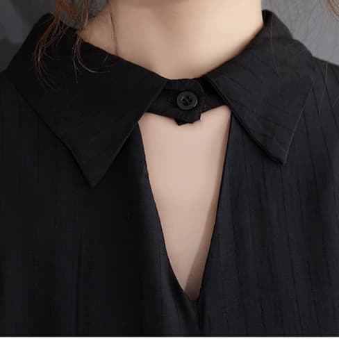 モード系ファッション ゆったりワイドパンツ×トップス 2ピースセット