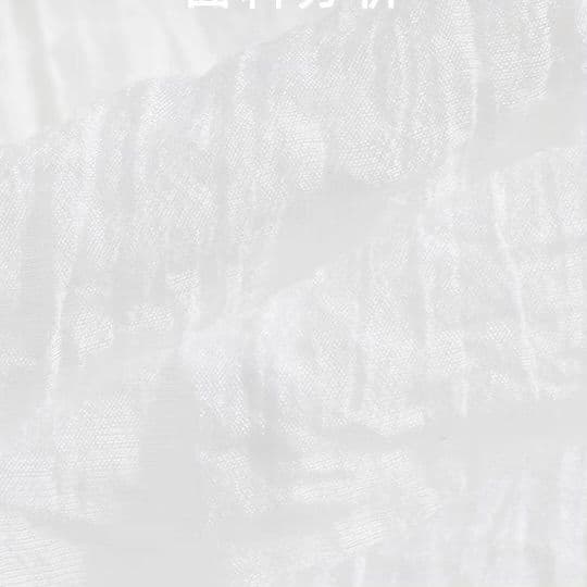 モード系 骨格ストレートも映える｜涼感シアーのライトジャケット