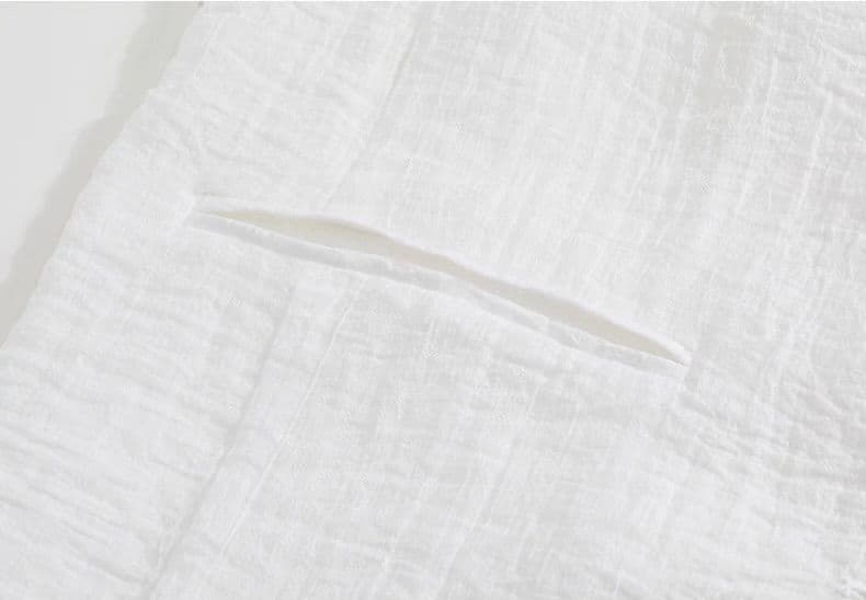 モード系 骨格ストレートも映える｜涼感シアーのライトジャケット