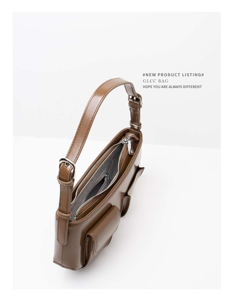 モード系ファッション GLCCウィンド レザーミニシェイプバッグ