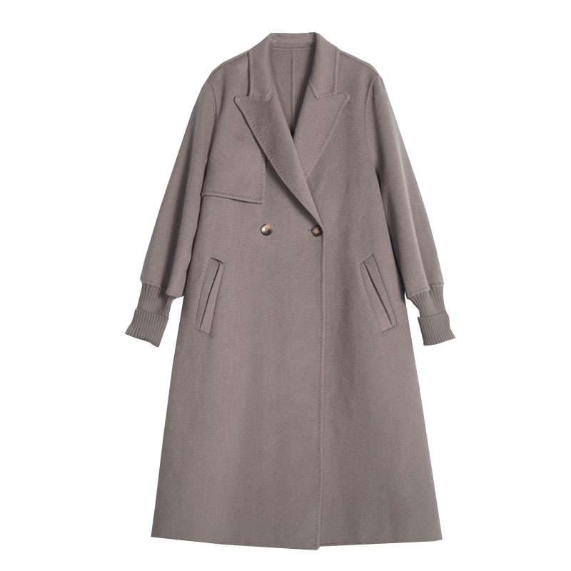 モード系ファッション エレガントオーバーサイズロングコート