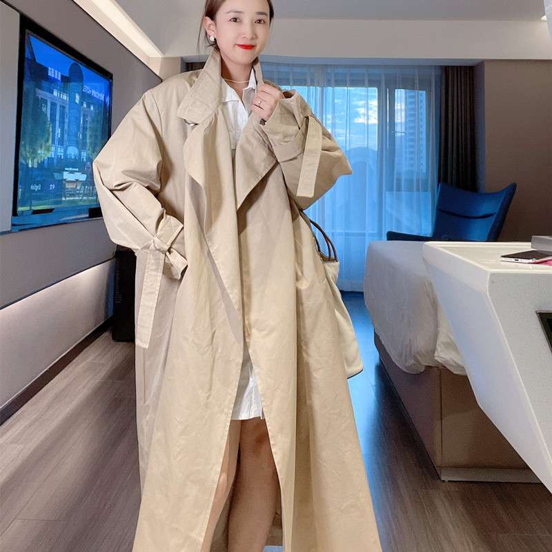 モード系ファッション オーバーサイズトレンチコート