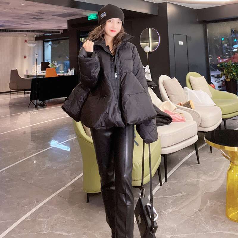 モード系ファッション オーバーサイズダウンパフジャケット