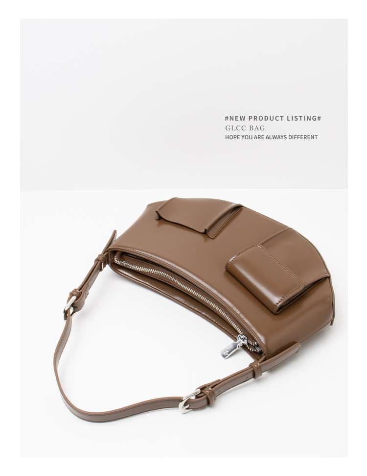 モード系ファッション GLCCウィンド レザーミニシェイプバッグ
