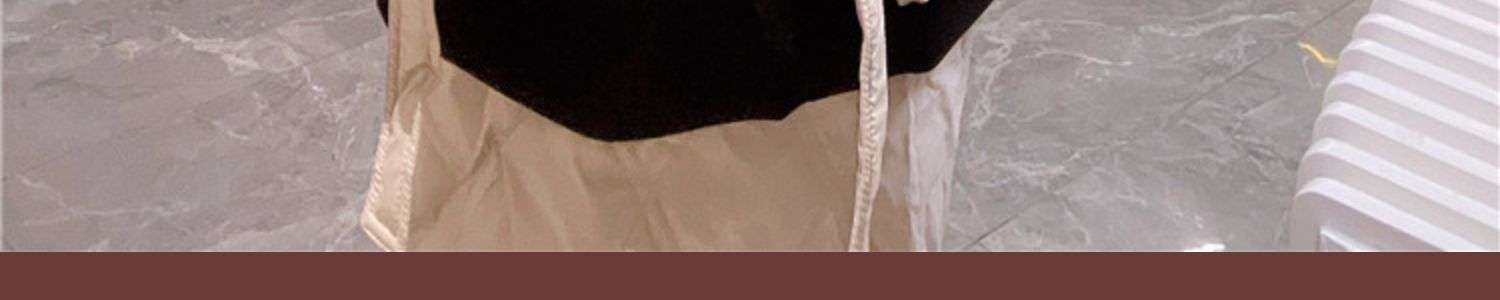 モード系ファッション オーバーサイズ 2トーンパデッドジャケット