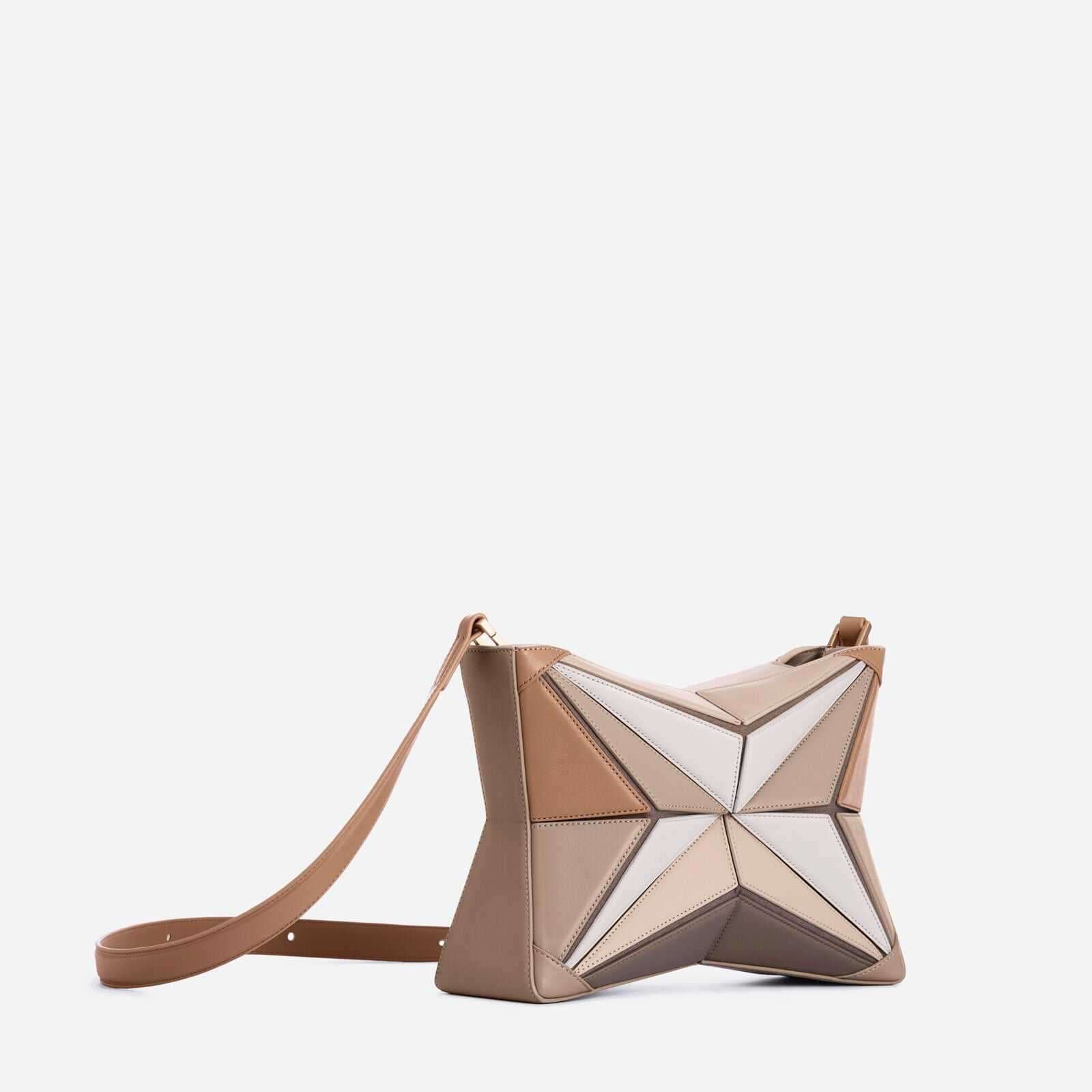 モード系ファッション ジオメトリック スター クロスボディバッグ