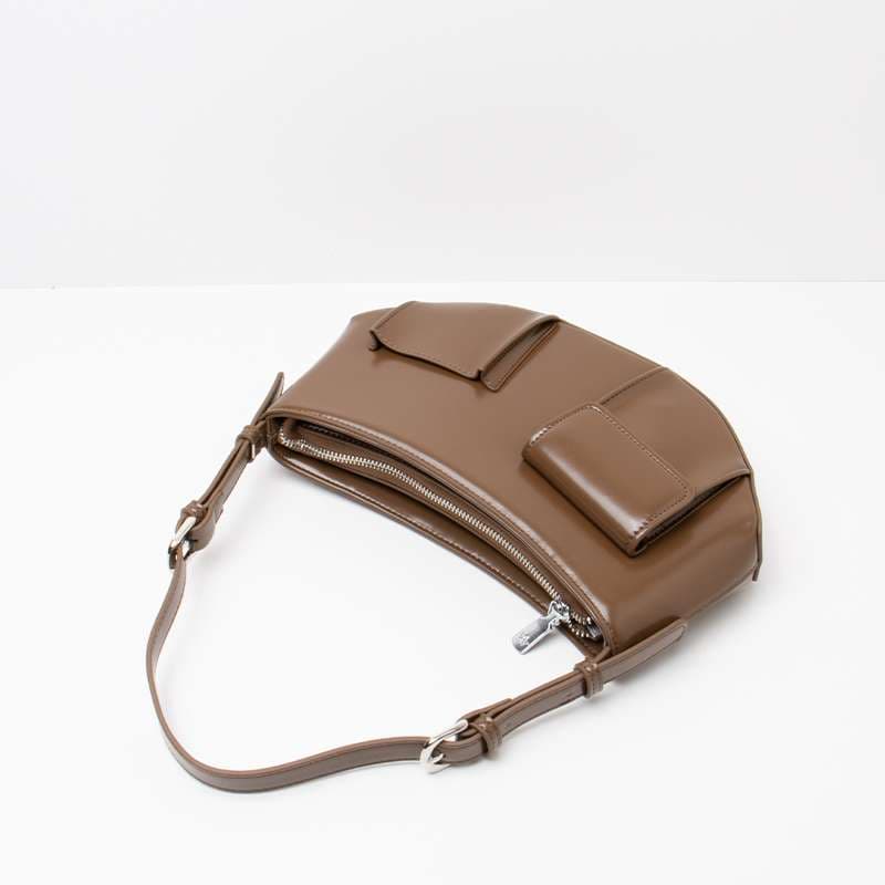 モード系ファッション GLCCウィンド レザーミニシェイプバッグ