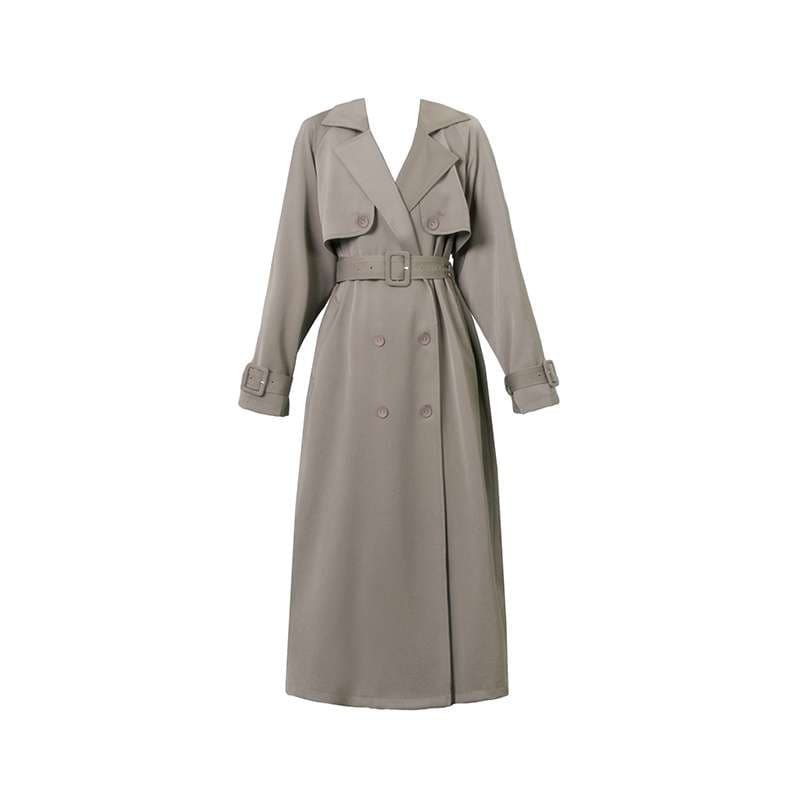 モード系ファッション オーバーサイズトレンチコート