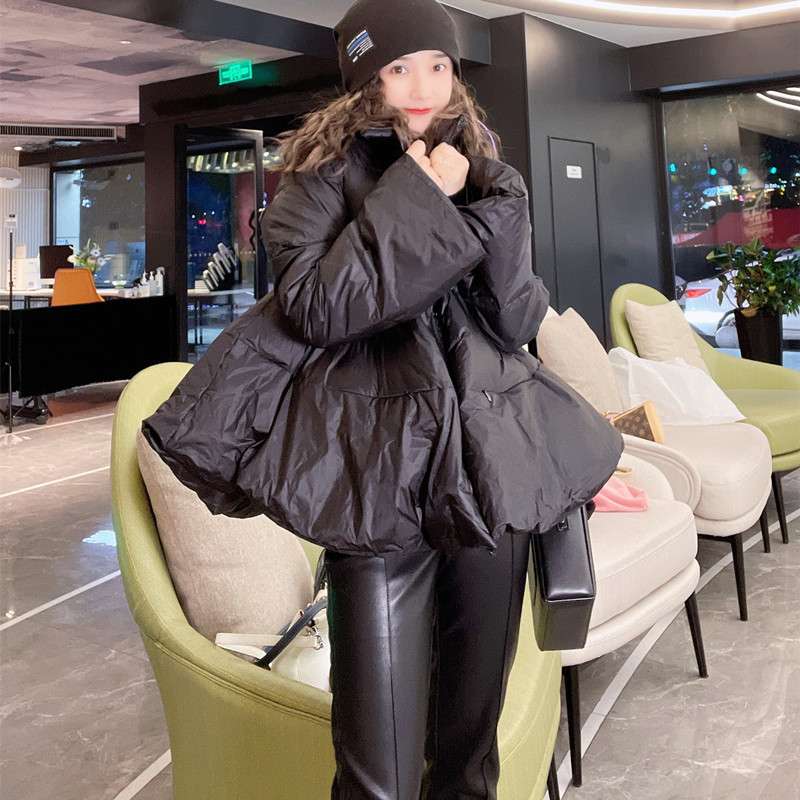 モード系ファッション オーバーサイズダウンパフジャケット