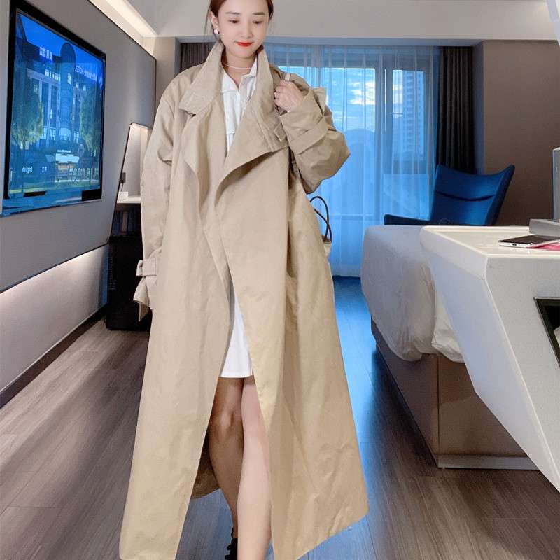 モード系ファッション オーバーサイズトレンチコート