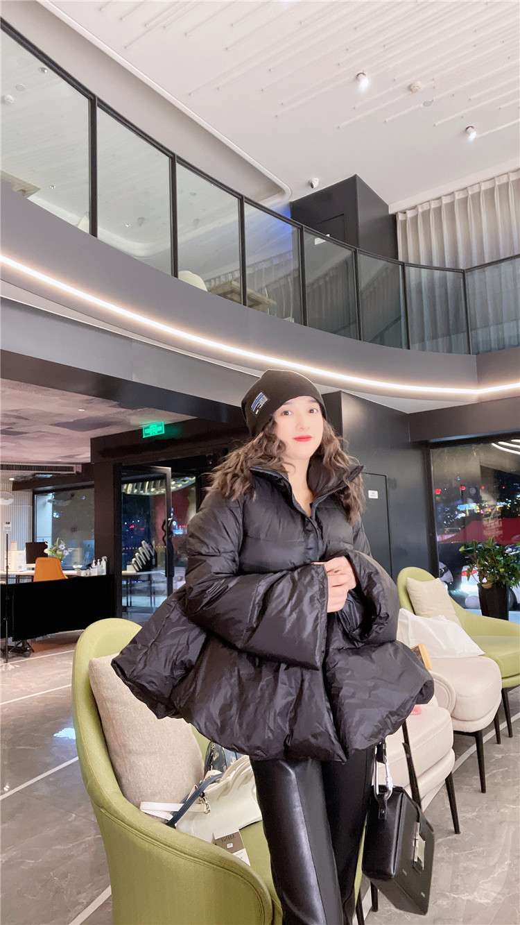 モード系ファッション オーバーサイズダウンパフジャケット