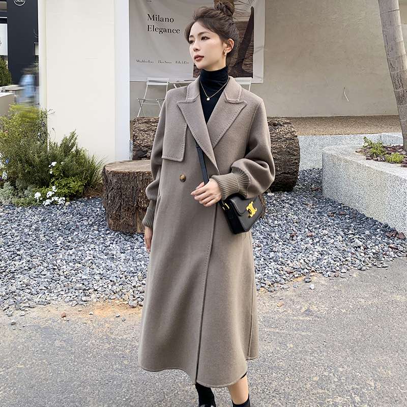 モード系ファッション エレガントオーバーサイズロングコート