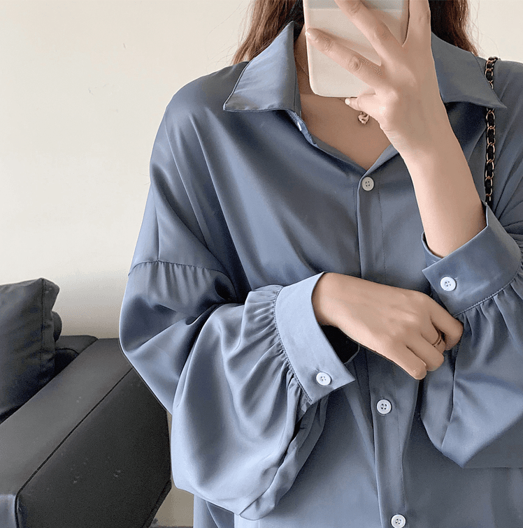 モード系ファッション シンプル＆スタイリッシュ オーバーサイズシャツ｜軽量｜UVカット｜オールシーズン対応