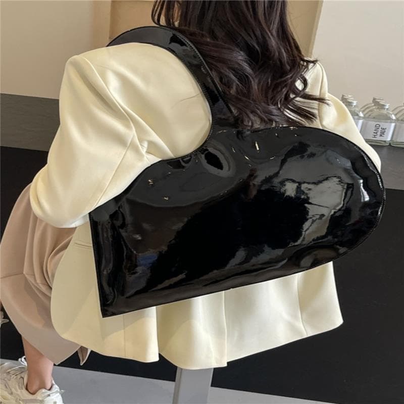 モード系ファッションハートデザイン ハンドバッグ