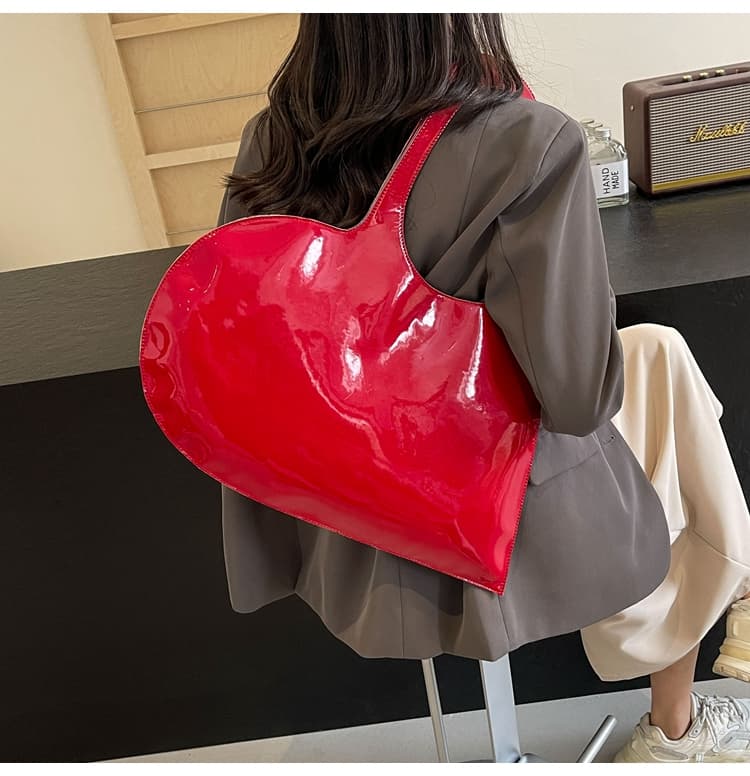モード系ファッションハートデザイン ハンドバッグ