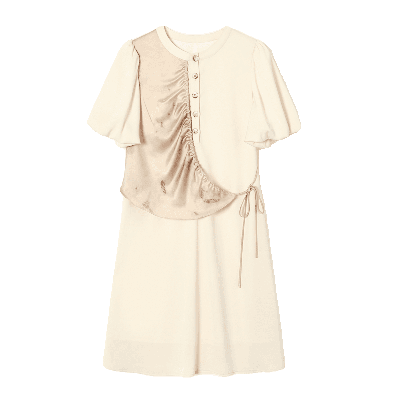 モード系ファッション エレガントローズピアノ ヴィンテージワンピース