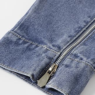 モード系ファッション春秋アウター ダメージデニムジャケット メンズ レディース 大きいサイズ XL~6XL