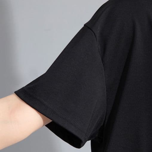モード系 ワークポケットデザインで魅せるモードTシャツ|スポーティ&シティライクなセットアップ風トップス