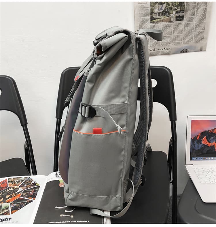 モード系ファッションホログラムライン シティバックパック